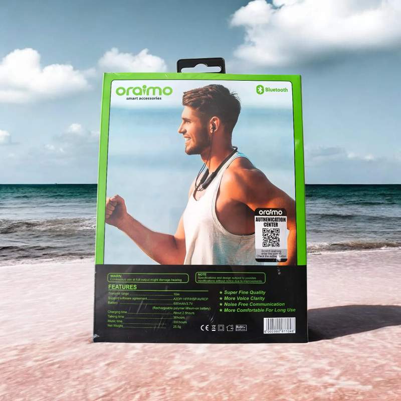 Picture of oraimo 300h WIRELESS EARPHONE - Black