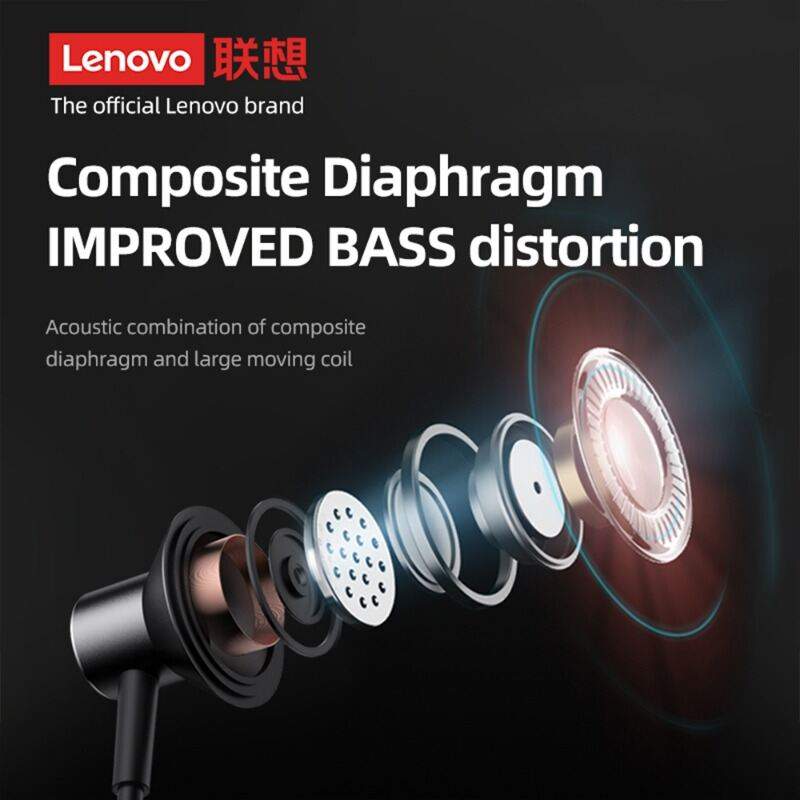 Picture of Lenovo HE05X TWS Neckband Headphone Wireless Bluetooth Earphone with Microphone Noise Cancelling Earbuds Sport HeadsetLenovo HE05X TWS Neckband Headphone Wireless