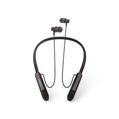 Picture of BOROMAXX BX17 25 HOURS PLAYTIME SPORTS NECKBAND Wireless EARPHONES - Black