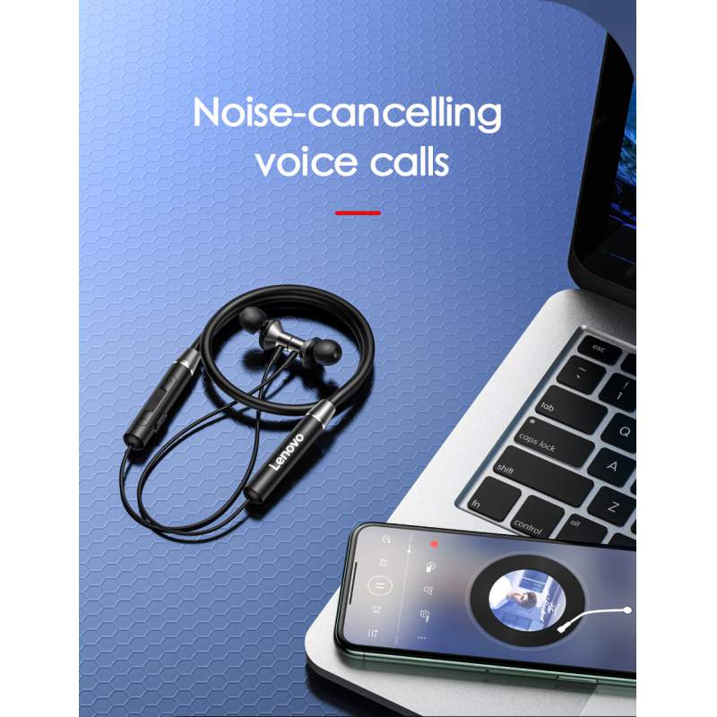 Picture of Wireless Bluetooth Neck-mounted Magnetic Headphone - Black