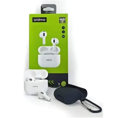 Picture of Oraimo airpods Pro Wireless Earbuds TWS Wireless Bluetooth 5.0 Earphones-white - White