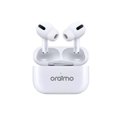 Picture of Oraimo airpods Pro Wireless Earbuds TWS Wireless Bluetooth 5.0 Earphones-white - White