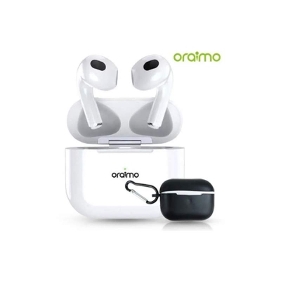 Picture of Oraimo airpods Pro Wireless Earbuds TWS Wireless Bluetooth 5.0 Earphones-white - White
