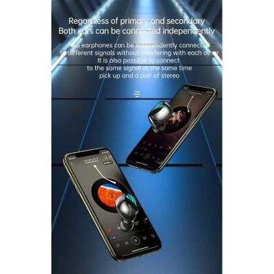 Picture of M27 TWS Wireless Earphones Bluetooth - Black