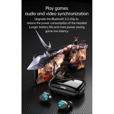 Picture of M27 TWS Wireless Earphones Bluetooth - Black