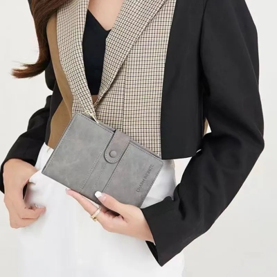 Picture of PU Leather Travel RFID Passport Bag Multi-functional SIM Card Passport Card Holder case