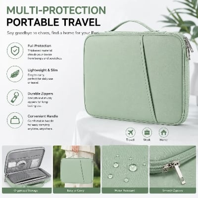 Picture of Laptop Bag For 11-15.6 Inches  Protective Tablet Sleeve Case Padded Carrying Case Fit For iPad Macbook Xiaomi ASUS HUAWEI Lenovo
