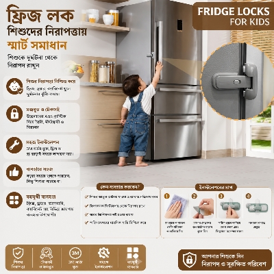 Picture of Children's Safety Cabinet Lock Drawer Door Lock Baby Anti Pinch Hand Facing Door Lock Cabinet Door Lock Safety Lock Child Lock
