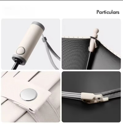 Picture of 16-rib Large Fully Automatic Umbrella Dual-use Sunny & Rainy Days Adult Sunshade UV-proof Men's and Women's Heavy Rain - One size