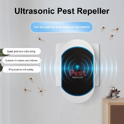 Picture of Ultrasonic Mosquito Repellent Lamp Rodent Repellent Device Household Rodent Trap Plug-In Mosquito Rodent Repellent Device New - American standard