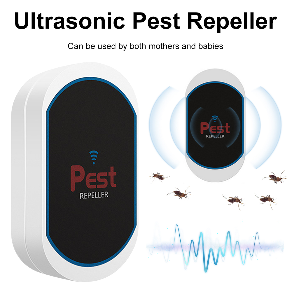 Picture of Ultrasonic Mosquito Repellent Lamp Rodent Repellent Device Household Rodent Trap Plug-In Mosquito Rodent Repellent Device New - American standard