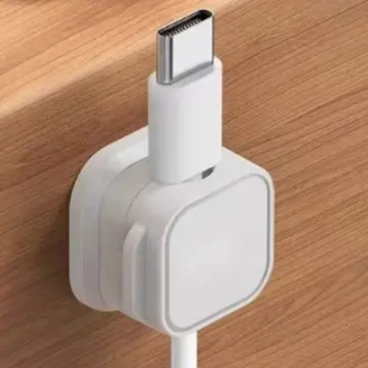 Picture of Magnetic Cable Clip Adjustable Cord Holder Under Desk Organizing Cable Management Wire Organizer Cable Holder for Wall and Table