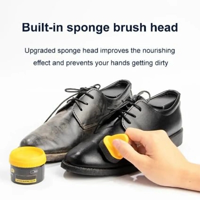 Picture of Nursing Shoes Leather Cleaner Brightening Leather Protective Protein Leather Repairing Cream Polish Lanolin