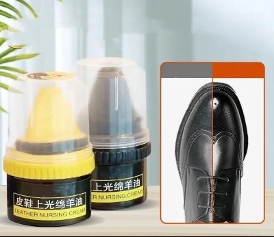 Picture of Nursing Shoes Leather Cleaner Brightening Leather Protective Protein Leather Repairing Cream Polish Lanolin