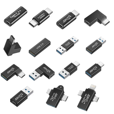 Picture of USB adapter OTG function Type-C converter male-to-female data line conversion direction female-to-female extender