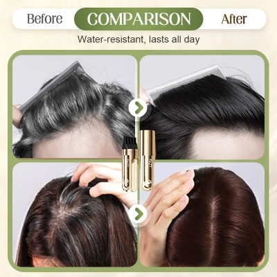 Picture of 2-in-1 Handy Hair Color Comb Hair Styling Pen Hair Color Tool Quick Hair Styling Hair Dye Comb Hair Styling Comb