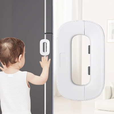 Picture of Multifunctional Refrigerator Lock Child Safety Lock Anti-pinch Hand Cabinet Door Lock