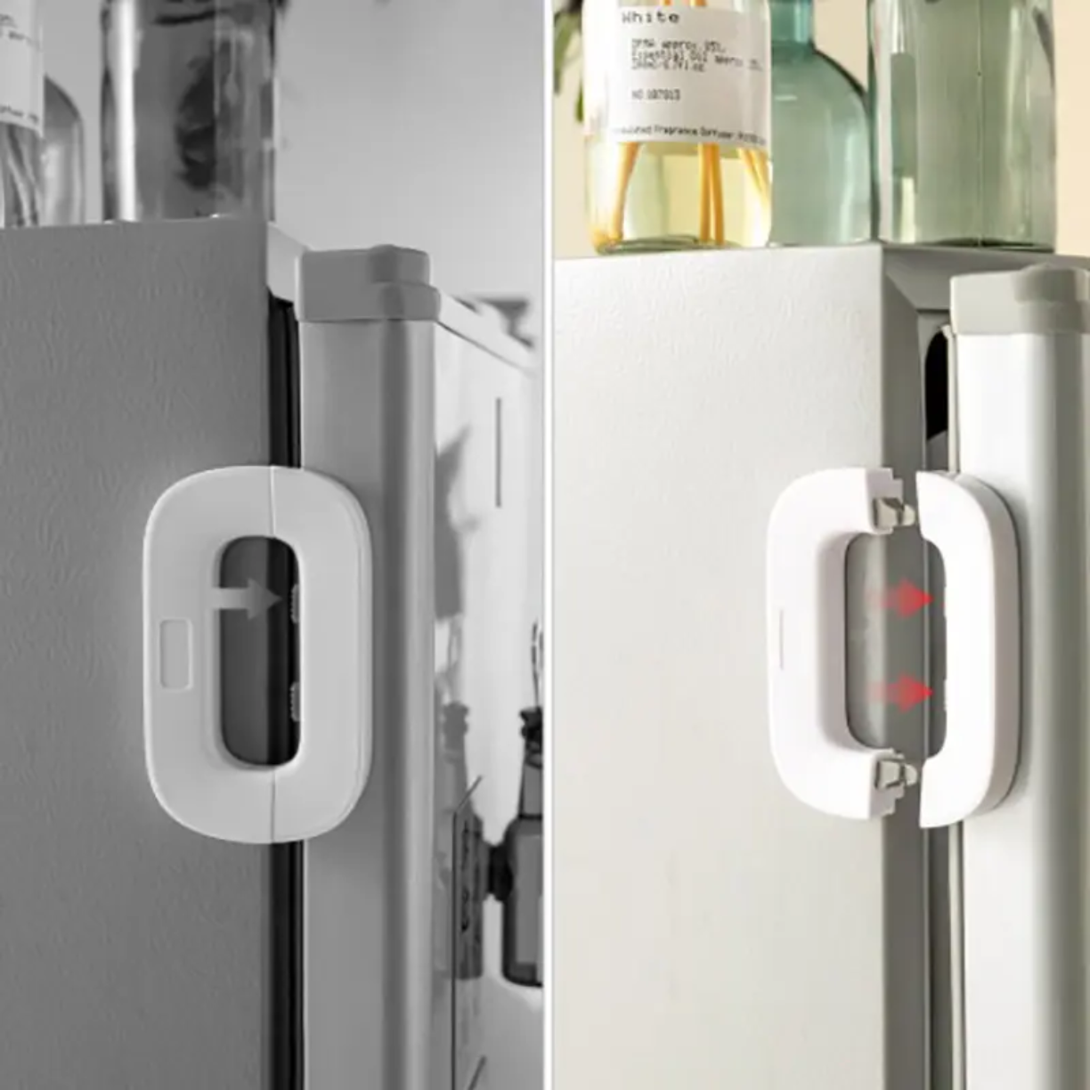 Picture of Multifunctional Refrigerator Lock Child Safety Lock Anti-pinch Hand Cabinet Door Lock