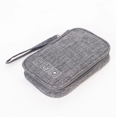 Picture of 1 pcs Travel Mobile Electronics Gadget Bag Travel Organizer USB Cable Organizer power bank, mobile phone, Wires, Hard Drive, Pendrive