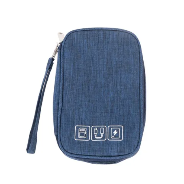 Picture of 1 pcs Travel Mobile Electronics Gadget Bag Travel Organizer USB Cable Organizer power bank, mobile phone, Wires, Hard Drive, Pendrive