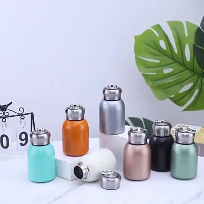 Picture of 300Ml Leakproof Portable Modern Thermal Drinking Bottle - Stay Hydrated On The Go With This Lightweight Thermal Flask