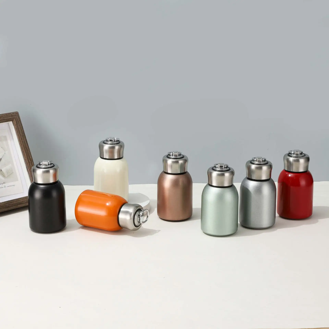 Picture of 300Ml Leakproof Portable Modern Thermal Drinking Bottle - Stay Hydrated On The Go With This Lightweight Thermal Flask