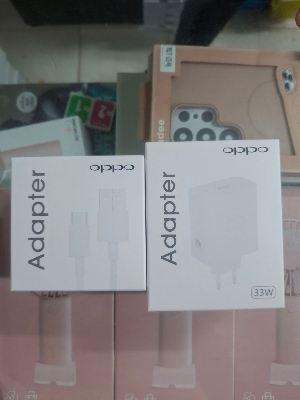 Picture of OPPO Adaptor Charger 33W SuperVOOC Original A96 A76 Reno7 K10 f19 f19 pro f21 pro f21s pro - White