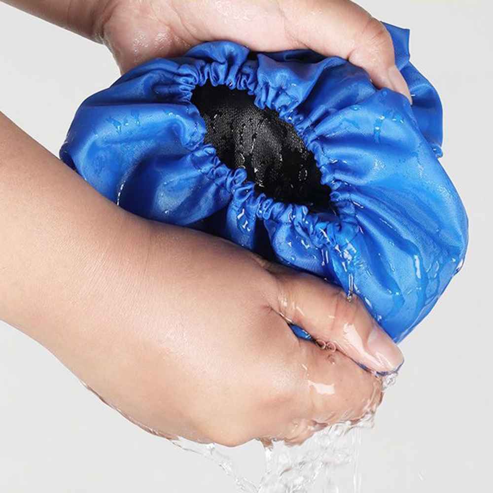 Picture of Anti-static shoe covers for students' computer room and laboratory, non-slip shoe covers, breathable and repeatedly washable adult cloth foot covers - One size