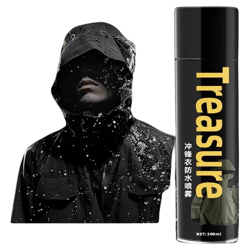 Picture of Waterproof Spray Shoes and Boots Jacket Down Jacket Wool Cashmere Coat Hat Snow Boots Coated Rain and Oil Proof - Black (300ml)