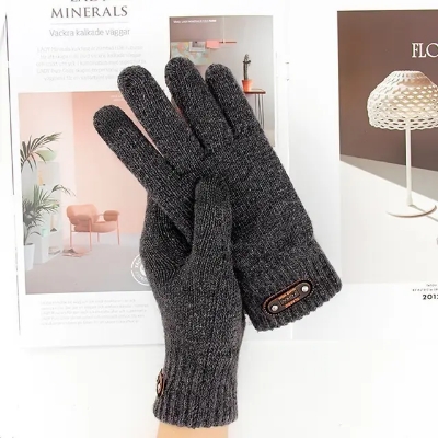 Picture of Man and womanTouch Screen Gloves Full Finger Motorcycle Waterproof Winter Sport Gloves Windproof touchscreen Cycling Bike Glove - One size
