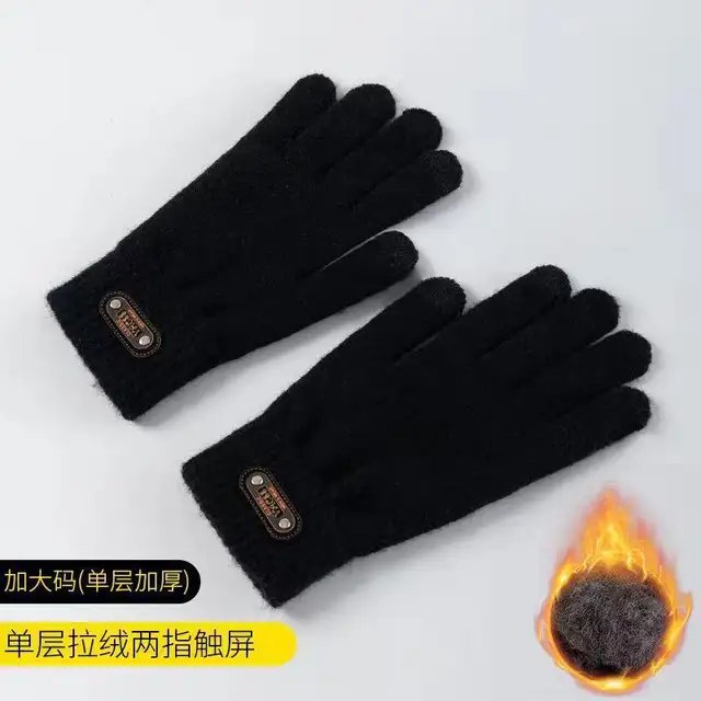 Picture of Man and womanTouch Screen Gloves Full Finger Motorcycle Waterproof Winter Sport Gloves Windproof touchscreen Cycling Bike Glove - One size