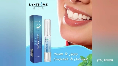 Picture of Lanthome teeth cleaning pen rotating oral care teeth whitening pen - White