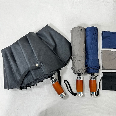 Picture of 12 Ribs High Quality  Umbrella Man and women Luxury 12Ribs Umbrella for Car Business Big Umbrella Sun Rain Women Parasol Windproof Folding Umbrella - One size