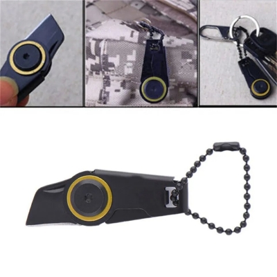Picture of Multipurpose Keychains Pocket Tools Opener key Chain - Black