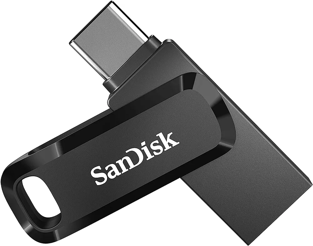 Picture of Pendrive OTG USB 3.1 Type-C 64GB USB Flash Drive   up to 150MB/s Pendrive Pen Drive for cellphone tablet PC (32GB, 128GB, 64GB) Available  SDDDC3 - Black
