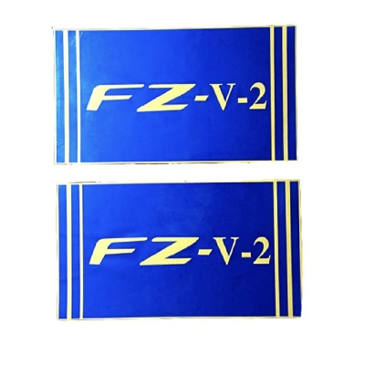 Picture of Font Suspension fork Sticker for Motorcycle Fzs v2 -Golden