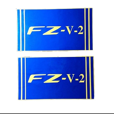 Picture of Font Suspension fork Sticker for Motorcycle Fzs v2 -Golden