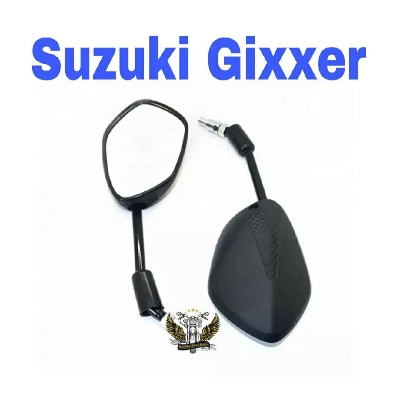 Picture of Suzuki Burgman Scooter Bike Side Mirrors High Quality Mirror for Suzuki Gixxer Motorcycle Left and right side Looking Glass 2 pcs are 1 pair