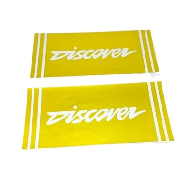 Picture of Motorcycle front Suspension fork sticker or Discover bike front fork logo sticker - All color