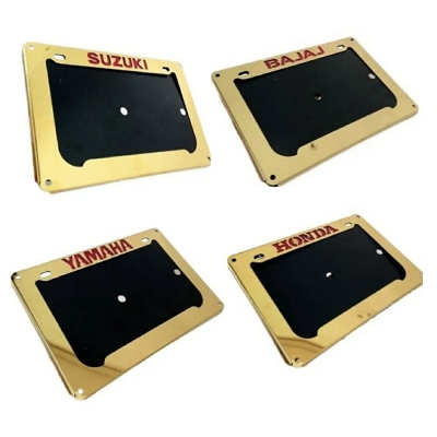 Picture of Metal number plate frame for all motorcycle or bike licence plate frame