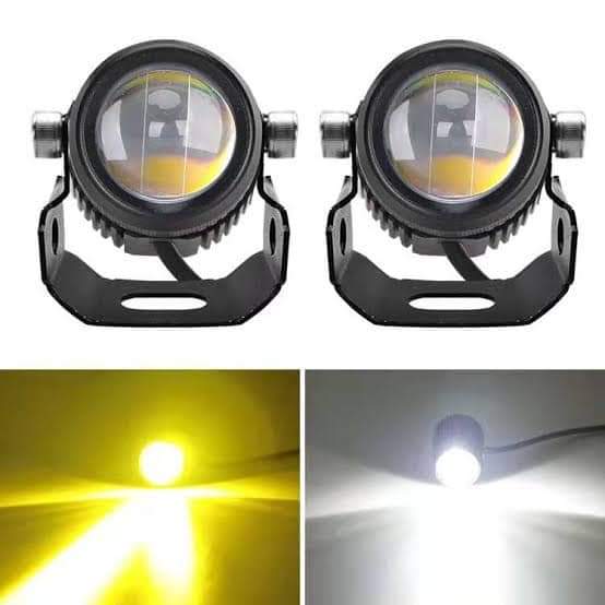 Picture of Mini Driving Fog Lights for all Bikes | Royal Enfield | KTM | R15- Very high quality fog light for all bikes -Black