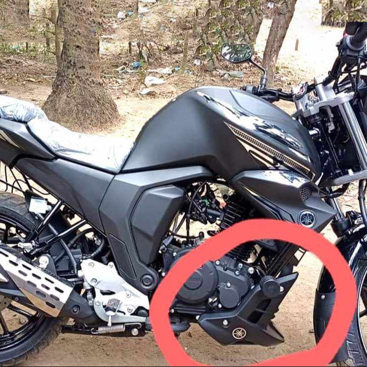 Picture of Motorcycle Universal Engine Guard + Fitting Claims ( Full Set ) /Altrnative Bike Poit