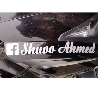 Picture of Name sticker for bike.. Motorcycle..car /alternative bike Point