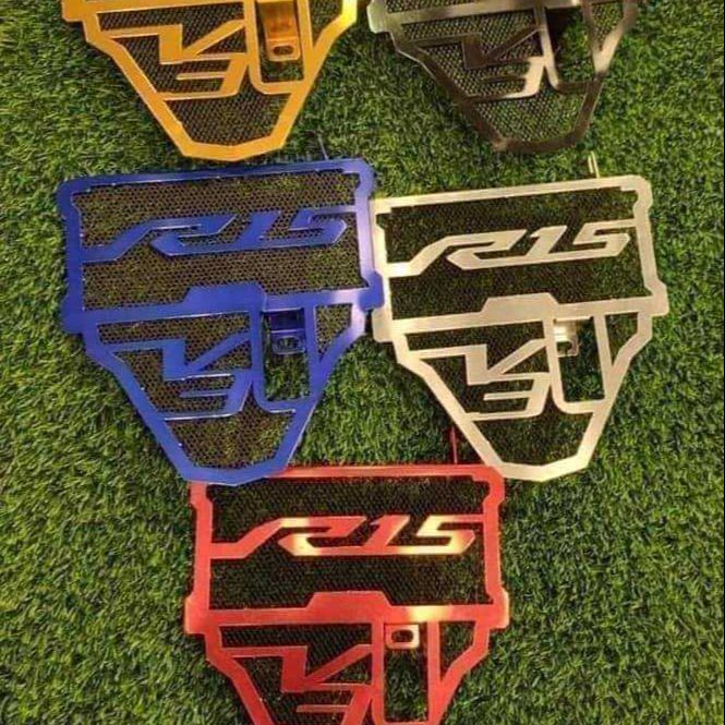 Picture of badgeYamaha R15 V3 Radiator Guard 1 Piece /Alternative Bike Poit
