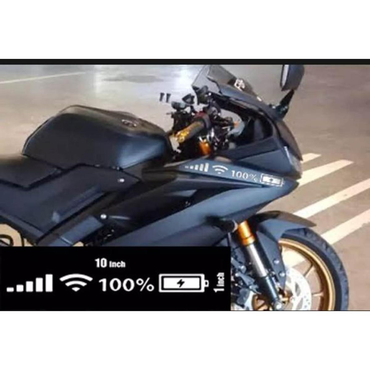 Picture of Bike Sticker - Network Wifi 100% Charge / Glow in the dark ( Waterproof & Premium quality)/