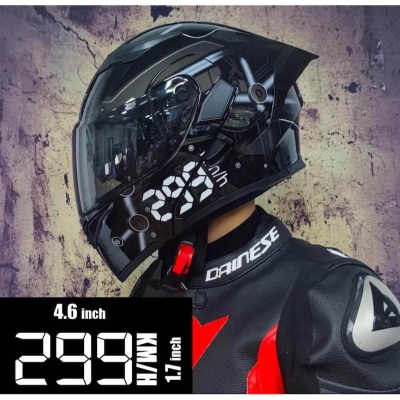 Picture of Helmet Sticker - 299 kmH ( Waterproof & Premium quality)/ Alternative Biker Point