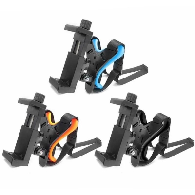 Picture of Helmet Chin Mount With Mobile holder - Helmet Mount /alternative Biker Point -Black