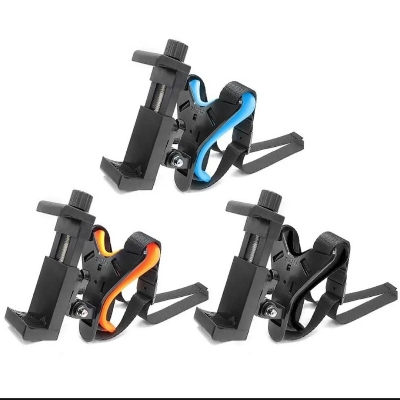 Picture of Helmet Chin Mount With Mobile holder - Helmet Mount /alternative Biker Point -Black