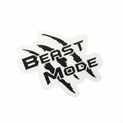 Picture of BEAST Mode Sticker Waterproof sticker /alternative Biker Point