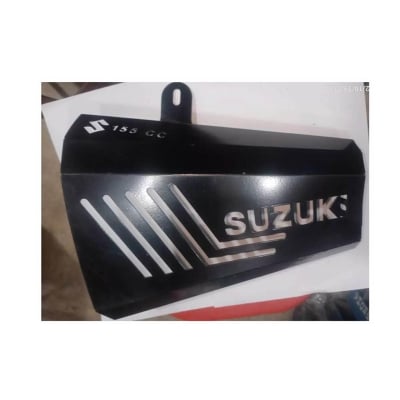 Picture of Suzuk-i silencer Metal cover colour-Black -Black